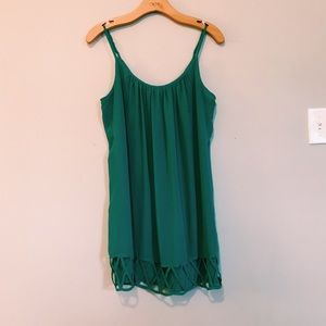 *MUST GO* Glam Green Dress